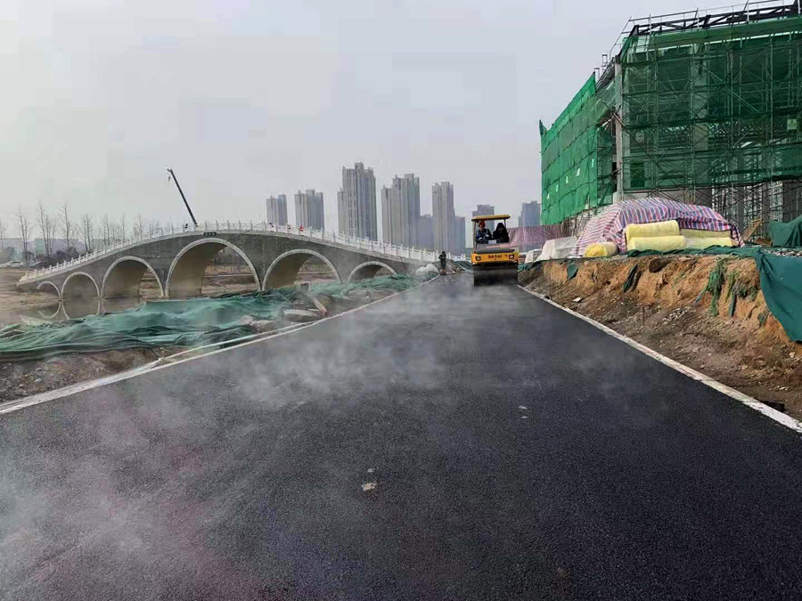 郑州中牟市政沥青道路施工工程注意事项